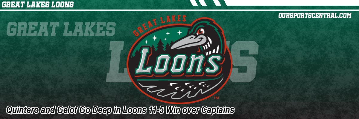 Quintero and Gelof Go Deep in Loons 11-5 Win over Captains