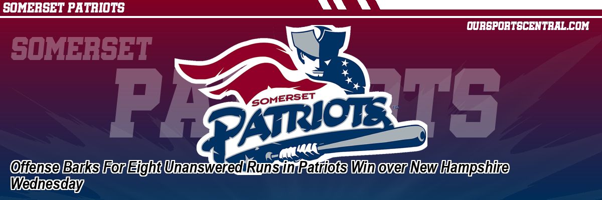 Offense Barks For Eight Unanswered Runs in Patriots Win over New Hampshire Wednesday
