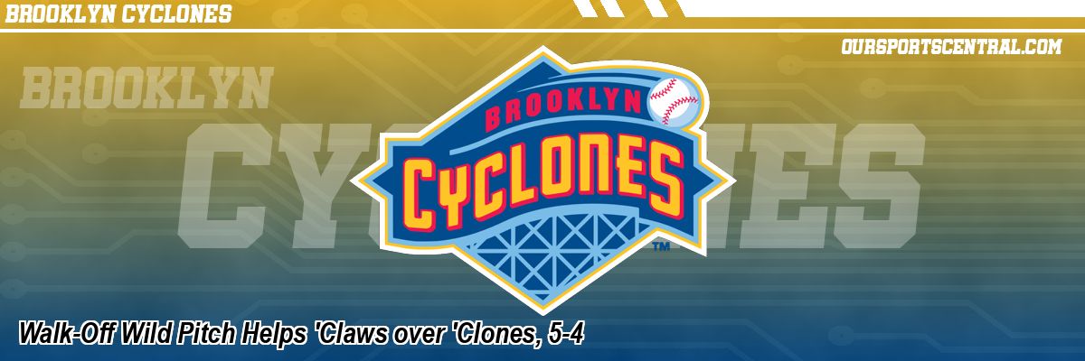 Walk-Off Wild Pitch Helps 'Claws over 'Clones, 5-4