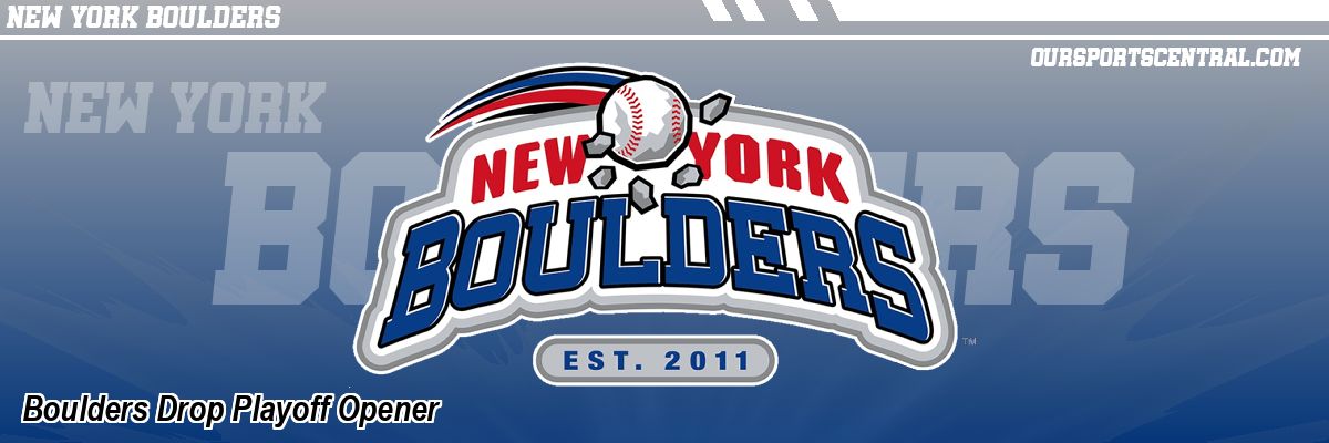 Boulders Drop Playoff Opener