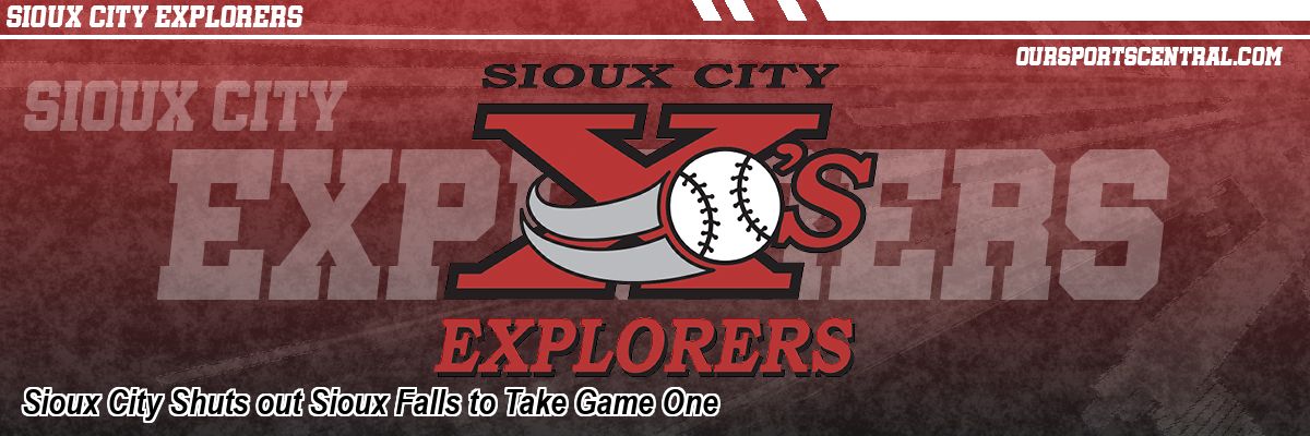 Sioux City Shuts out Sioux Falls to Take Game One