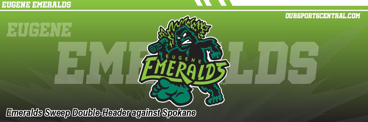 Emeralds Sweep Double-Header against Spokane
