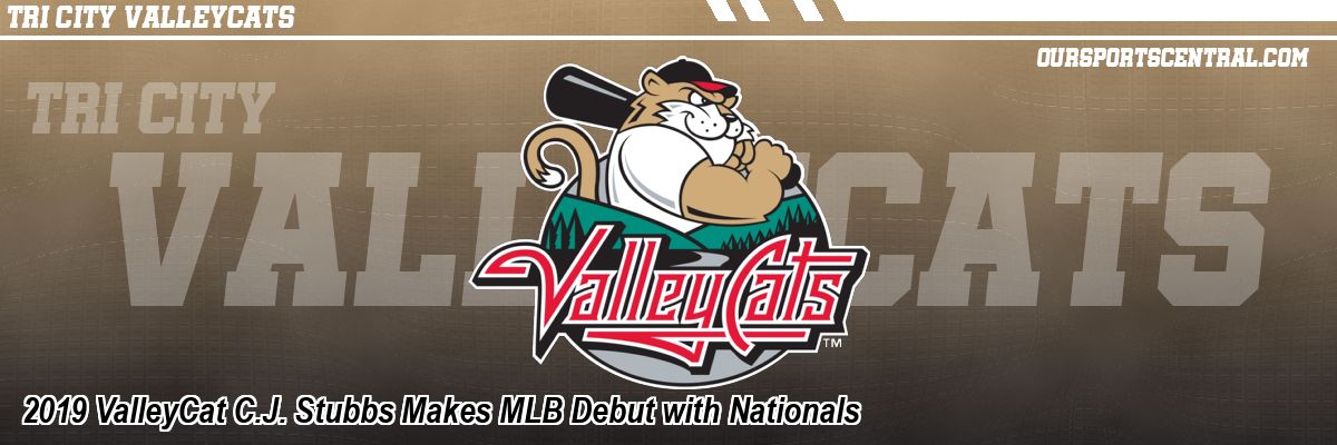 2019 ValleyCat C.J. Stubbs Makes MLB Debut with Nationals