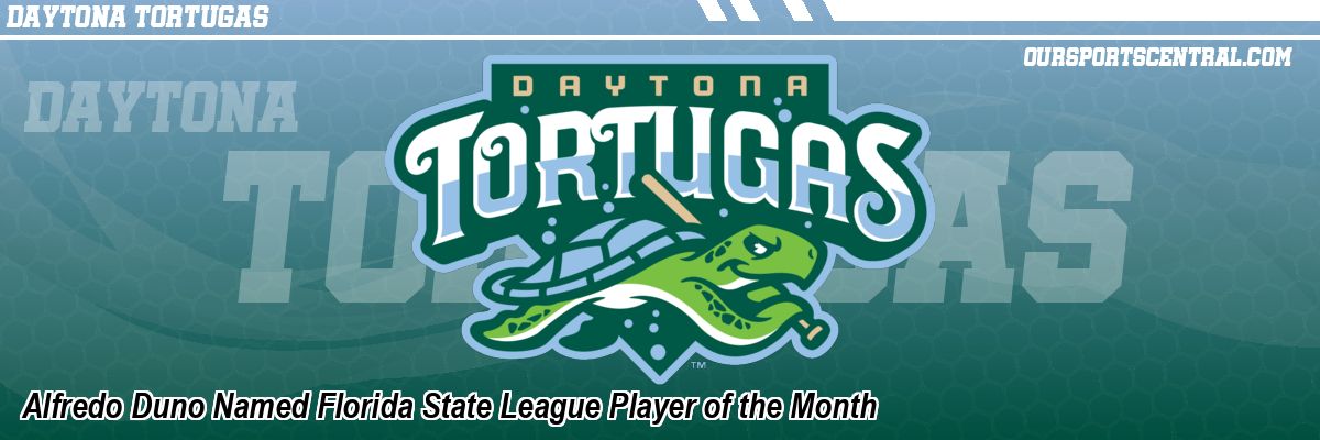 Alfredo Duno Named Florida State League Player of the Month