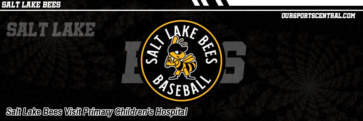 Salt Lake Bees Visit Primary Children's Hospital