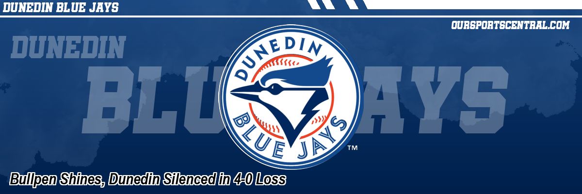 Bullpen Shines, Dunedin Silenced in 4-0 Loss