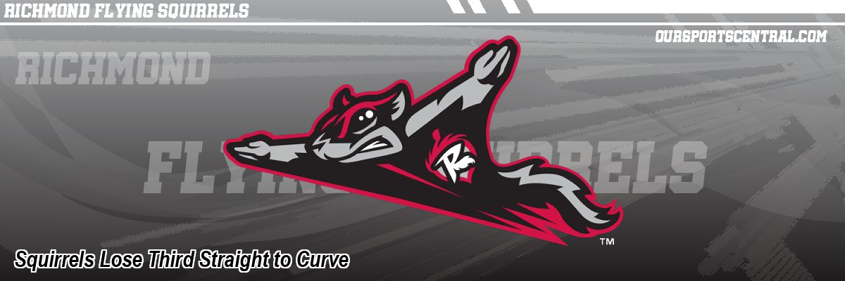 Squirrels Lose Third Straight to Curve