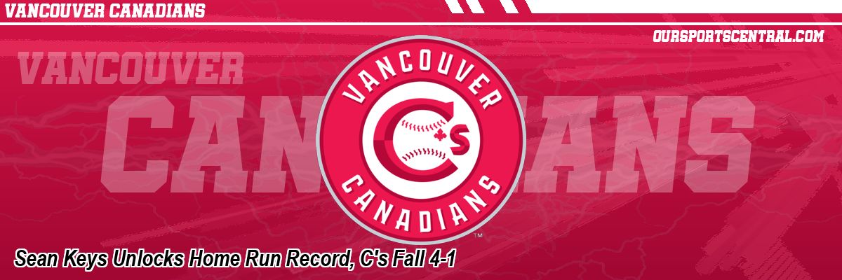 Sean Keys Unlocks Home Run Record, C's Fall 4-1