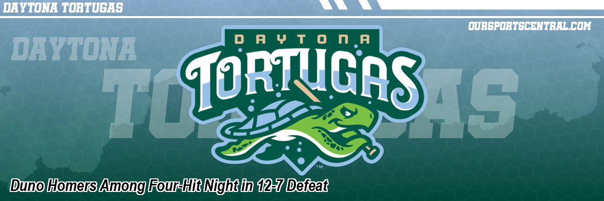 Duno Homers Among Four-Hit Night in 12-7 Defeat