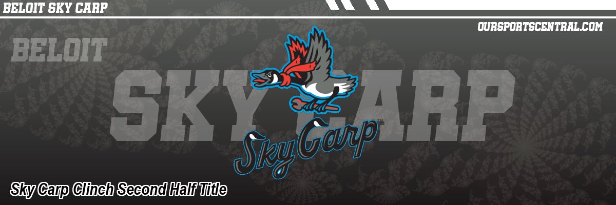 Sky Carp Clinch Second Half Title