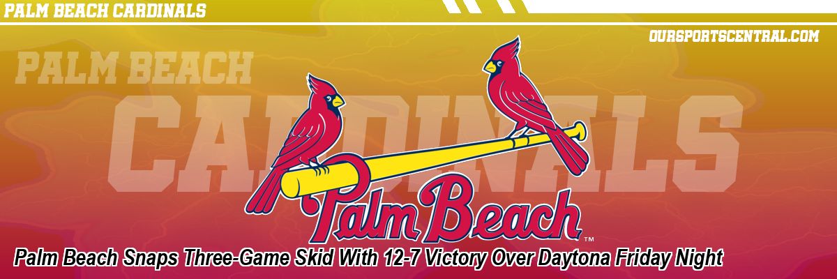 Palm Beach Snaps Three-Game Skid With 12-7 Victory Over Daytona Friday Night