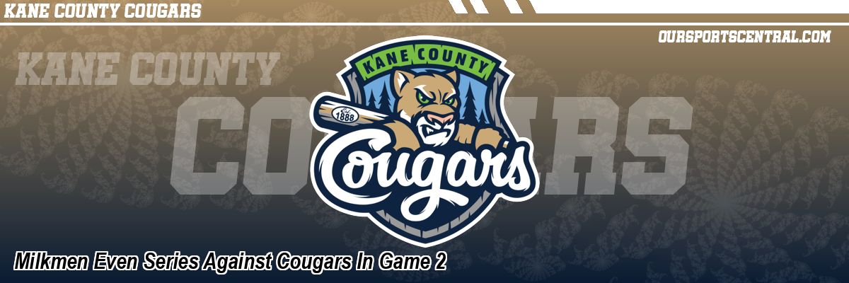 Milkmen Even Series Against Cougars In Game 2