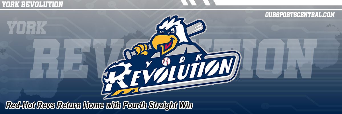 Red-Hot Revs Return Home with Fourth Straight Win