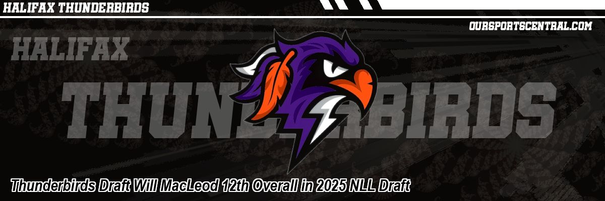 Thunderbirds Draft Will MacLeod 12th Overall in 2025 NLL Draft