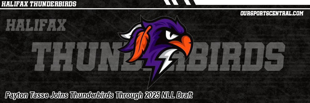 Payton Tasse Joins Thunderbirds Through 2025 NLL Draft