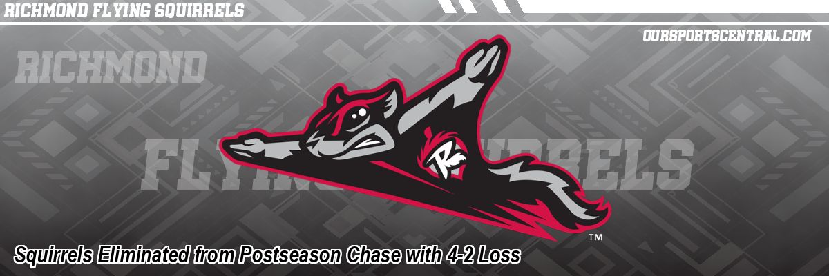 Squirrels Eliminated from Postseason Chase with 4-2 Loss