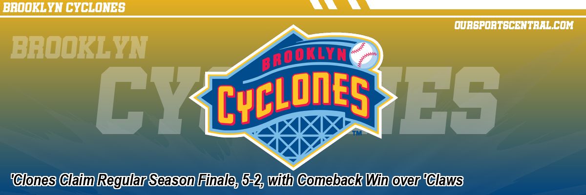 'Clones Claim Regular Season Finale, 5-2, with Comeback Win over 'Claws