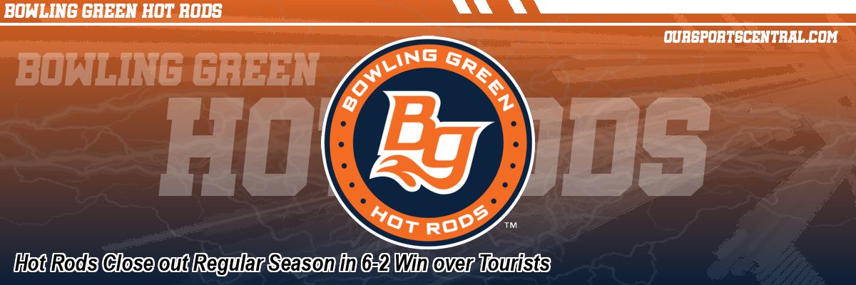 Hot Rods Close out Regular Season in 6-2 Win over Tourists