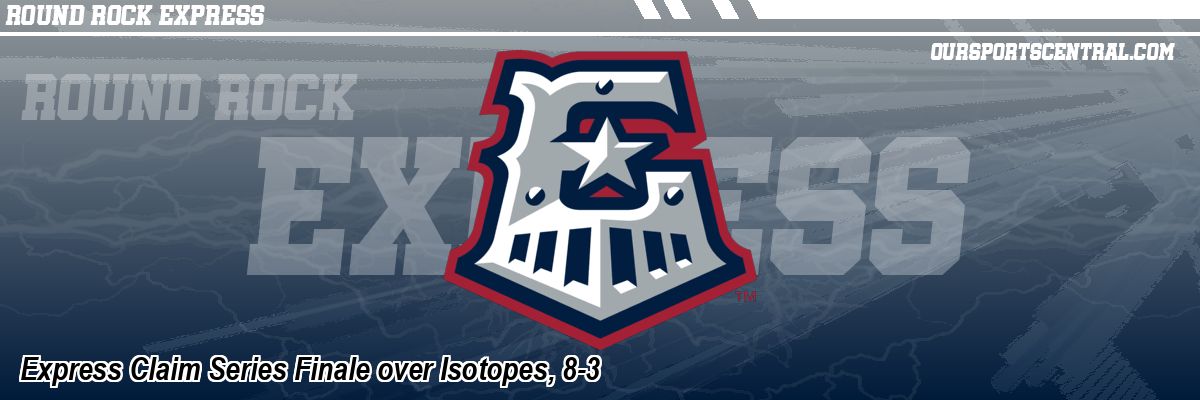 Express Claim Series Finale over Isotopes, 8-3
