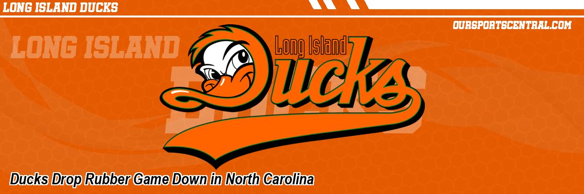 Ducks Drop Rubber Game Down in North Carolina