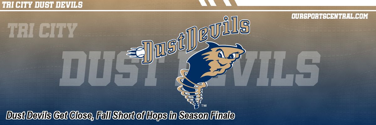 Dust Devils Get Close, Fall Short of Hops in Season Finale