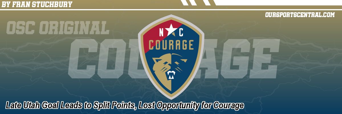 Late Utah Goal Leads to Split Points, Lost Opportunity for Courage