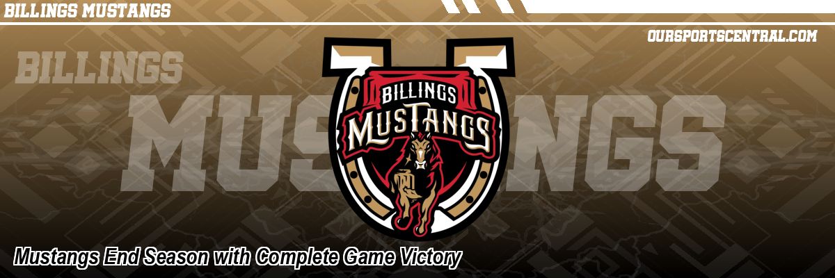 Mustangs End Season with Complete Game Victory