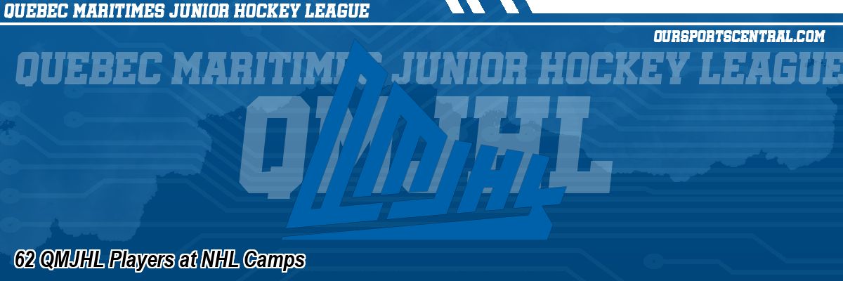 62 QMJHL Players at NHL Camps