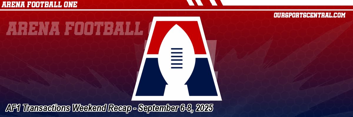 AF1 Transactions Weekend Recap - September 6-8, 2025