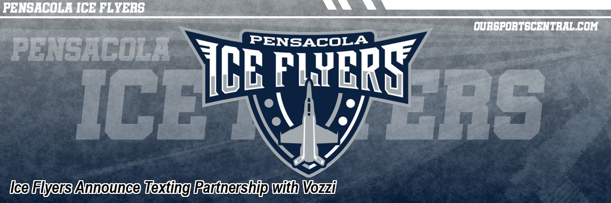 Ice Flyers Announce Texting Partnership with Vozzi