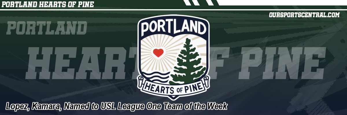 Lopez, Kamara, Named to USL League One Team of the Week