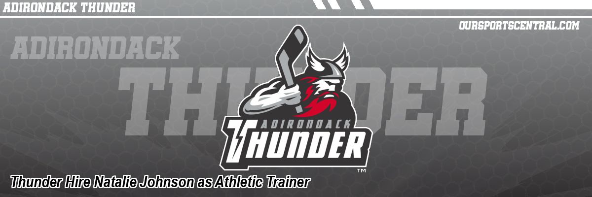 Thunder Hire Natalie Johnson as Athletic Trainer