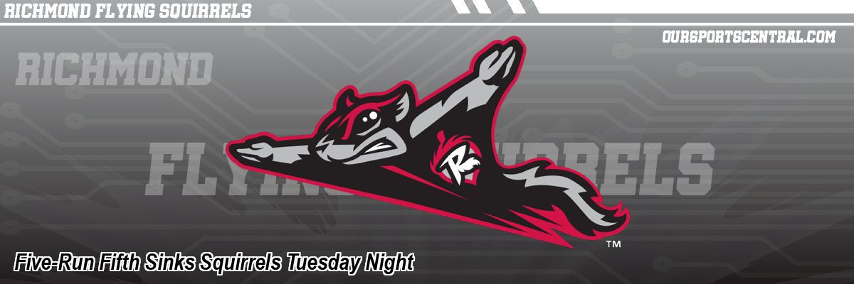 Five-Run Fifth Sinks Squirrels Tuesday Night