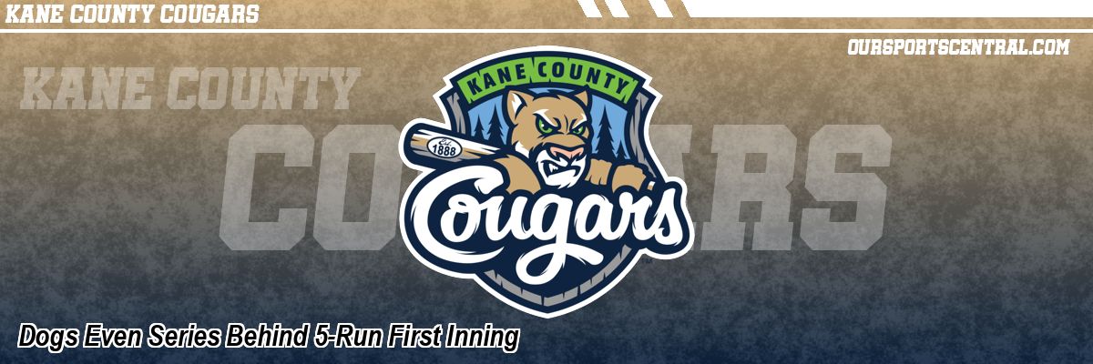 Dogs Even Series Behind 5-Run First Inning