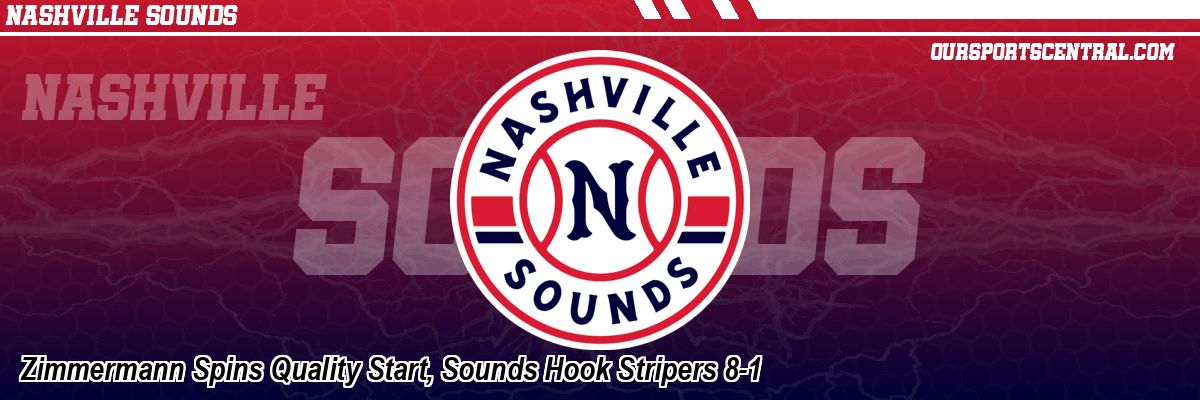 Zimmermann Spins Quality Start, Sounds Hook Stripers 8-1