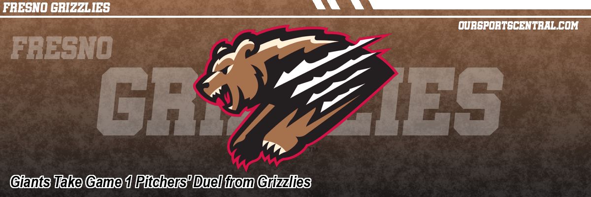 Giants Take Game 1 Pitchers' Duel from Grizzlies