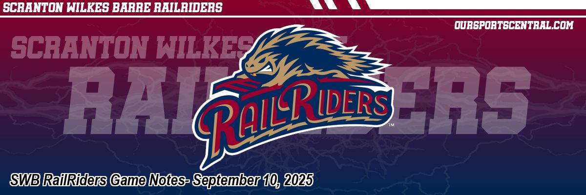 SWB RailRiders Game Notes- September 10, 2025