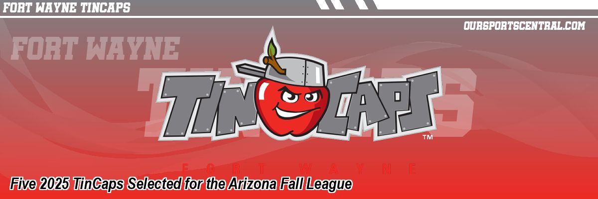 Five 2025 TinCaps Selected for the Arizona Fall League