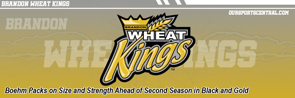 Boehm Packs on Size and Strength Ahead of Second Season in Black and Gold