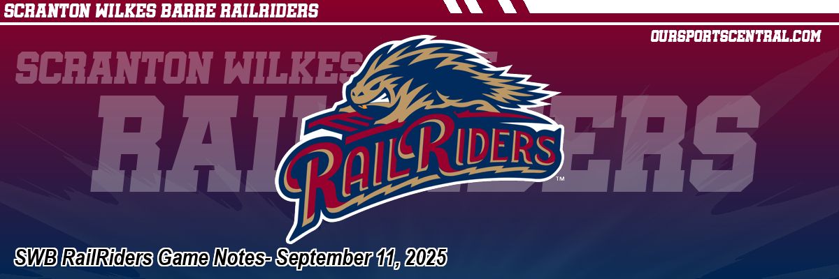 SWB RailRiders Game Notes- September 11, 2025