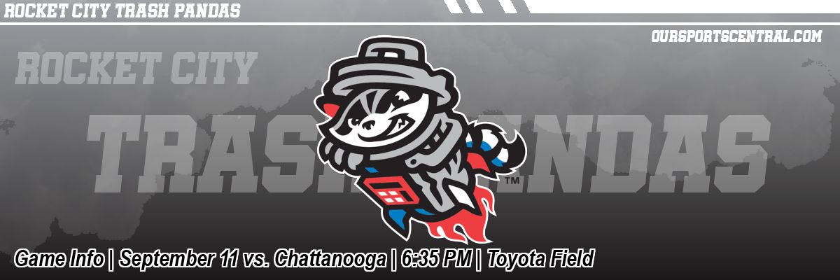 Game Info | September 11 vs. Chattanooga | 6:35 PM | Toyota Field