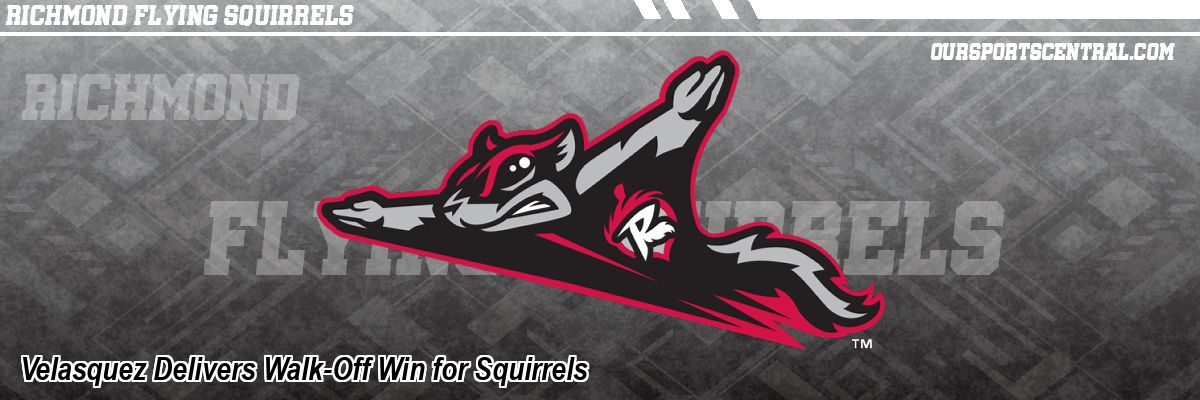 Velasquez Delivers Walk-Off Win for Squirrels