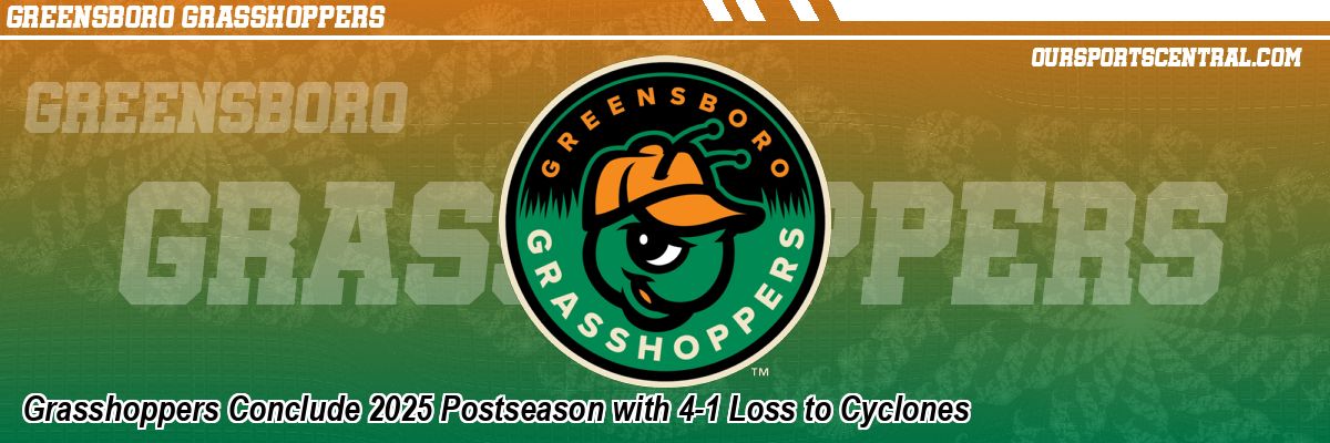 Grasshoppers Conclude 2025 Postseason with 4-1 Loss to Cyclones