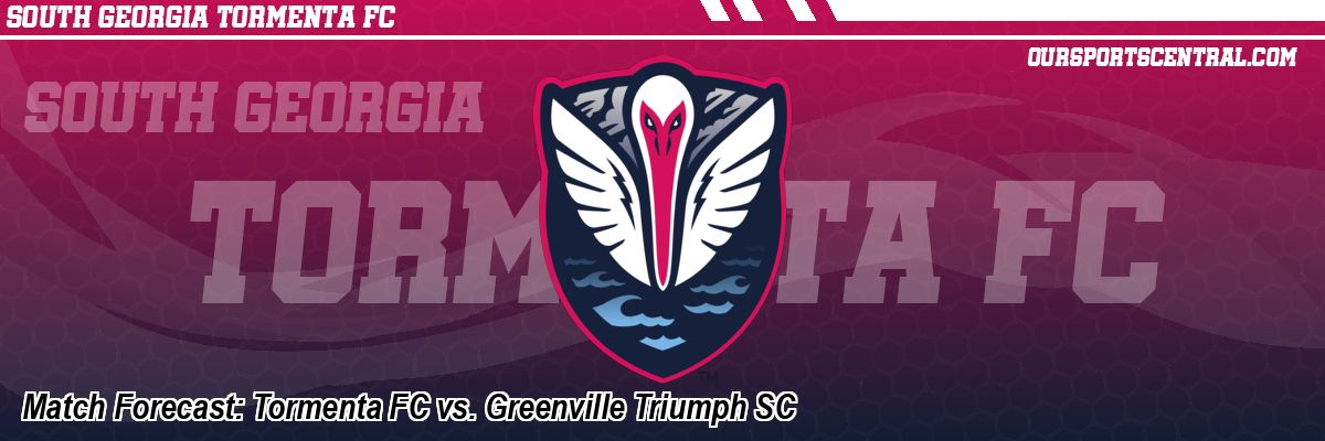 Match Forecast: Tormenta FC vs. Greenville Triumph SC