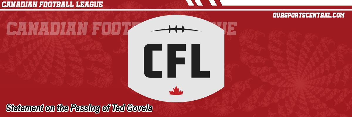 Statement on the Passing of Ted Goveia