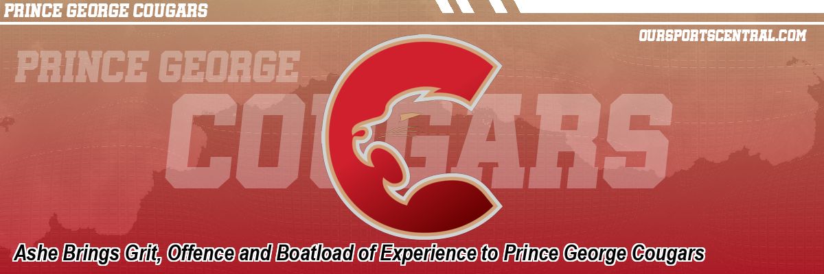 Ashe Brings Grit, Offence and Boatload of Experience to Prince George Cougars