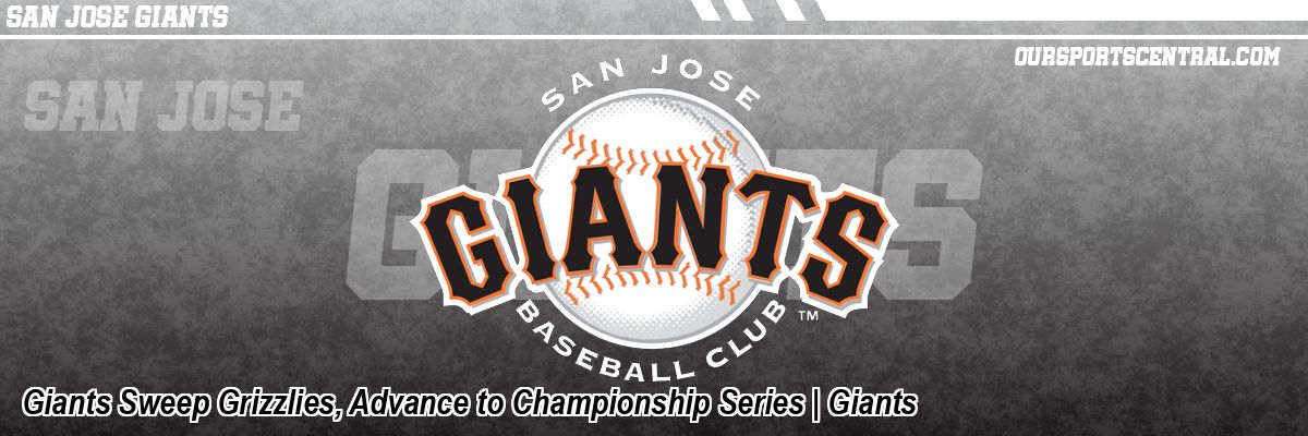 Giants Sweep Grizzlies, Advance to Championship Series | Giants