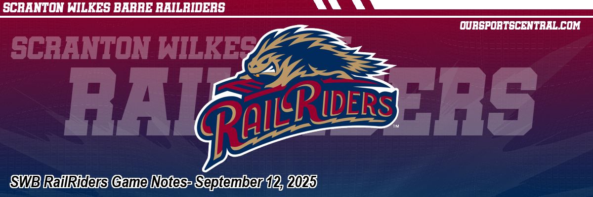 SWB RailRiders Game Notes- September 12, 2025