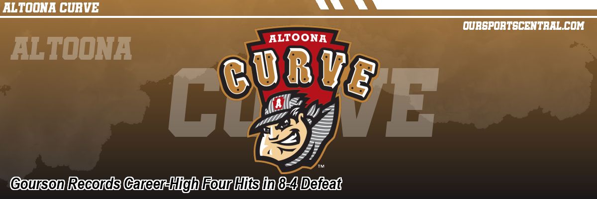 Gourson Records Career-High Four Hits in 8-4 Defeat