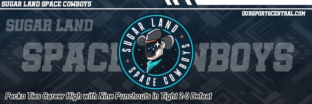 Pecko Ties Career High with Nine Punchouts in Tight 2-0 Defeat
